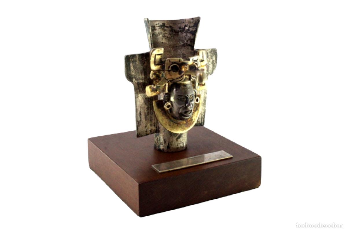 Antiques: Urna zapoteca en plata