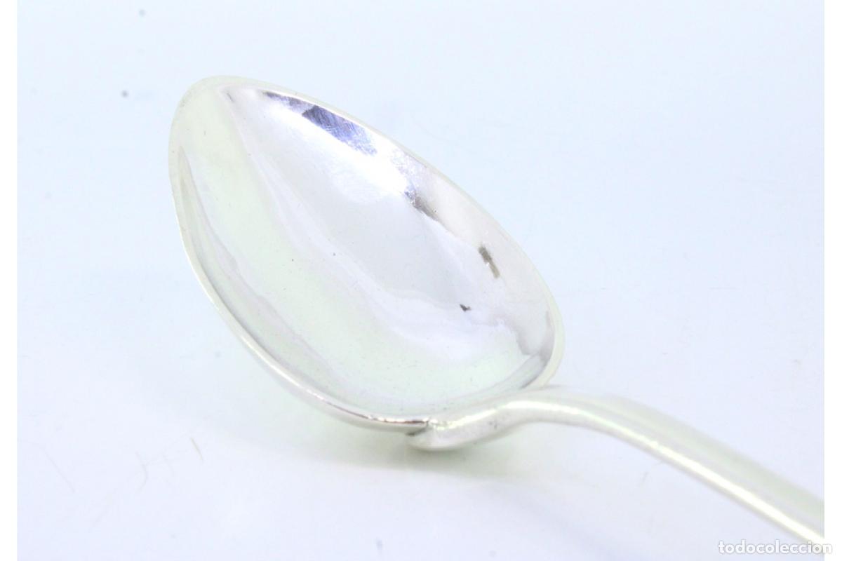Antig&uuml;edades: Cuchara de plata para servir arroz - Foto 5