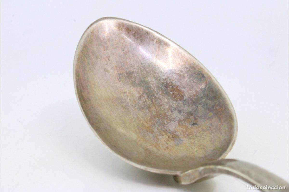 Antig&uuml;edades: Cuchara de plata para servir arroz - Foto 3