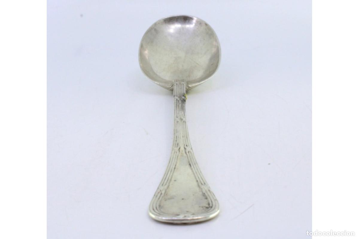 Antig&uuml;edades: Cuchara de plata para servir arroz - Foto 2