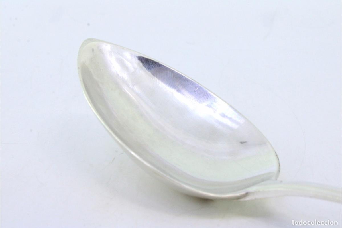 Antig&uuml;edades: Cuchara de plata para servir arroz - Foto 2