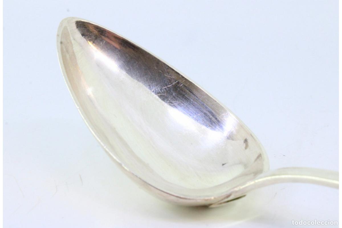 Antig&uuml;edades: Cuchara de plata para servir arroz - Foto 2