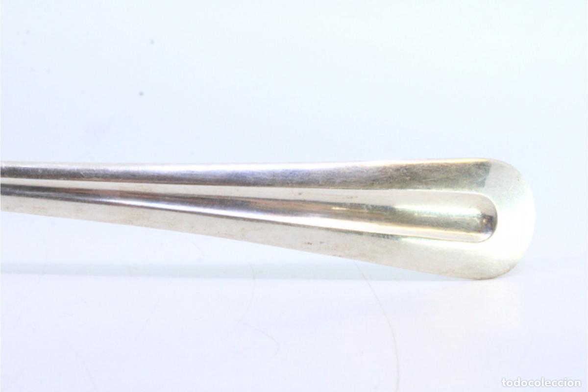 Antig&uuml;edades: Cuchara de plata para servir arroz - Foto 4