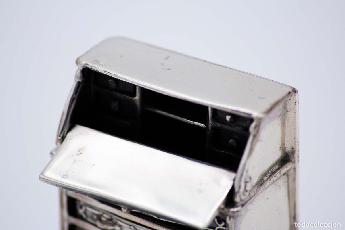 Antig&uuml;edades: Escritorio de plata - Foto 3