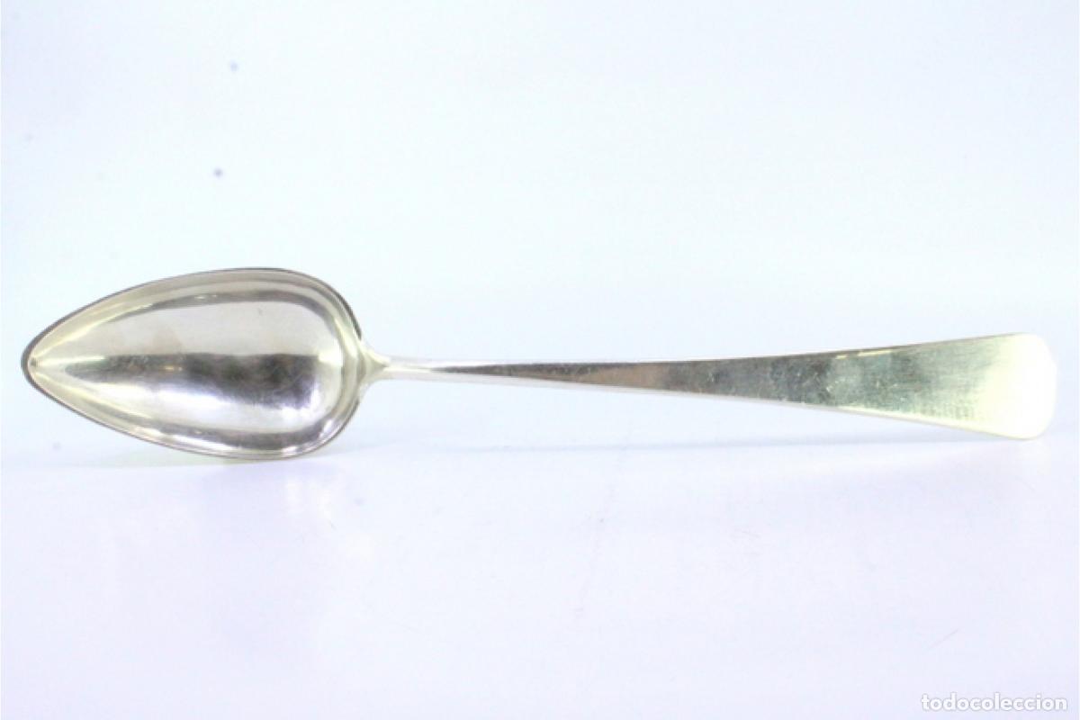 Antig&uuml;edades: Cuchara de plata para servir arroz - Foto 2