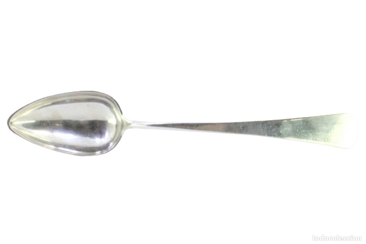 Antig&uuml;edades: Cuchara de plata para servir arroz - Foto 1