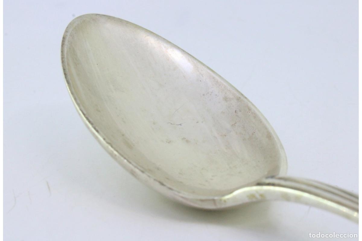 Antig&uuml;edades: Cuchara de plata para servir arroz - Foto 4