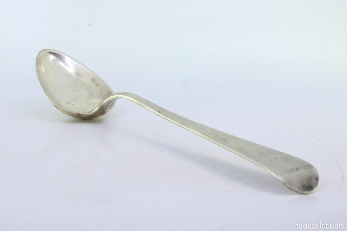 Antig&uuml;edades: Cuchara de plata para servir arroz - Foto 4