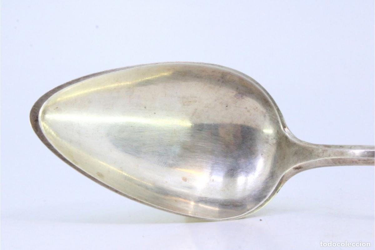 Antig&uuml;edades: Cuchara de plata para servir arroz - Foto 7