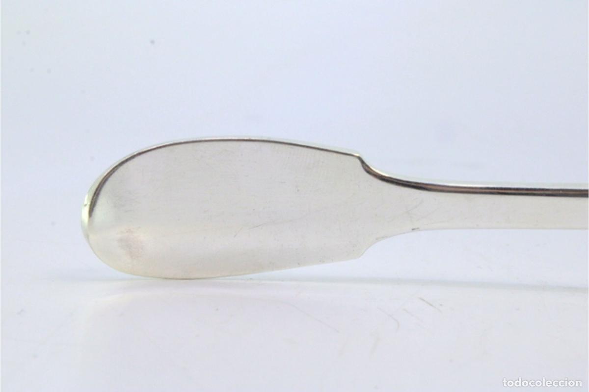 Antig&uuml;edades: Cuchara de plata para servir arroz - Foto 4
