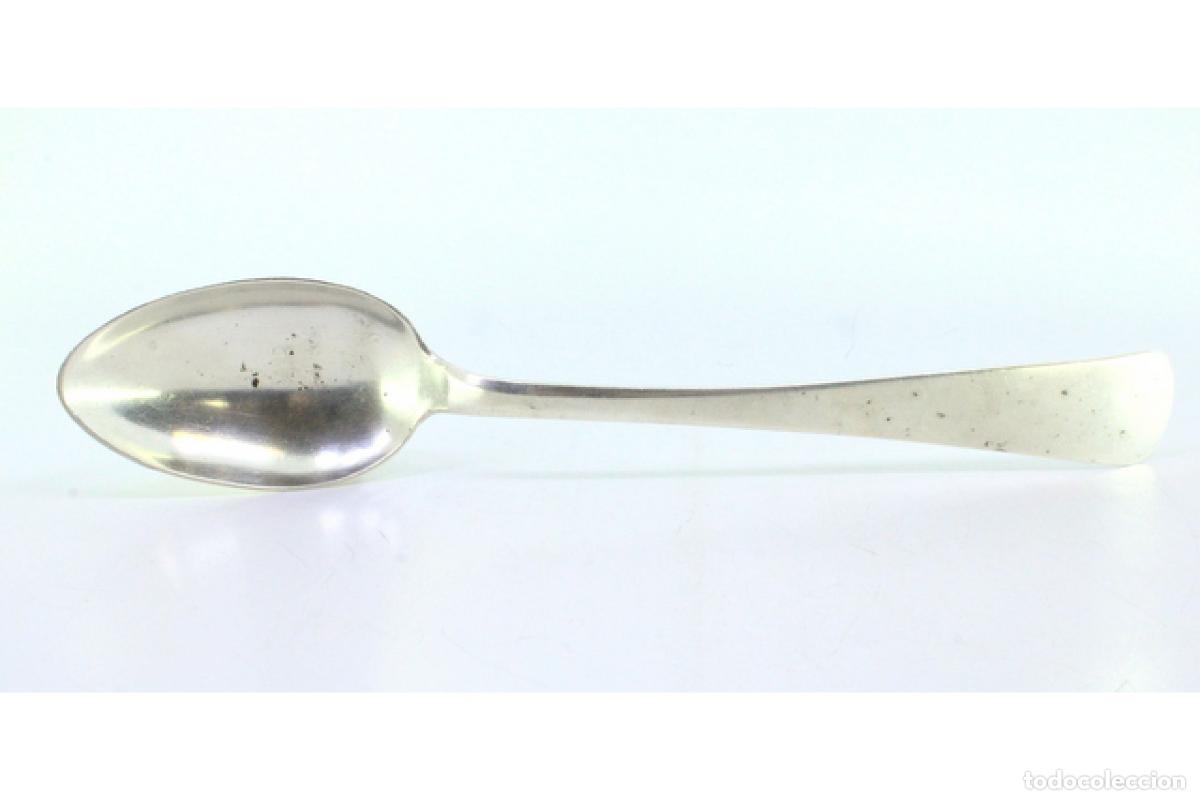 Antig&uuml;edades: Cuchara de plata para servir arroz - Foto 2