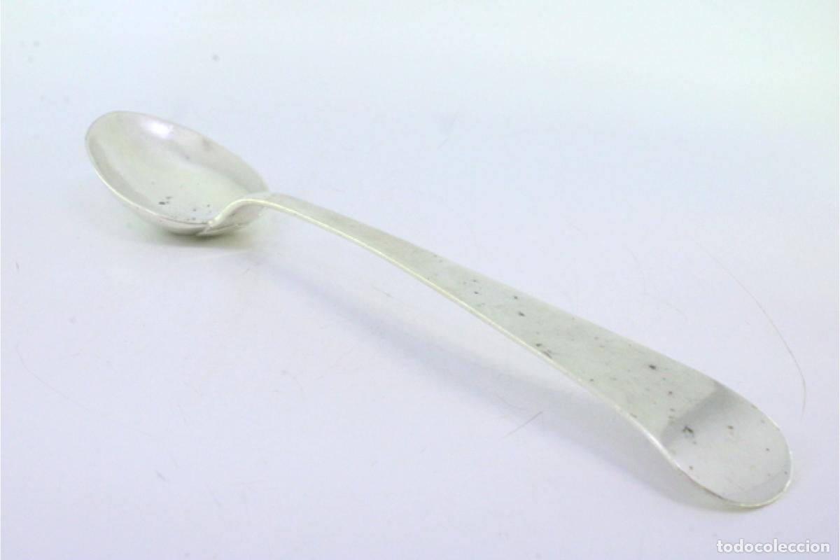 Antig&uuml;edades: Cuchara de plata para servir arroz - Foto 3