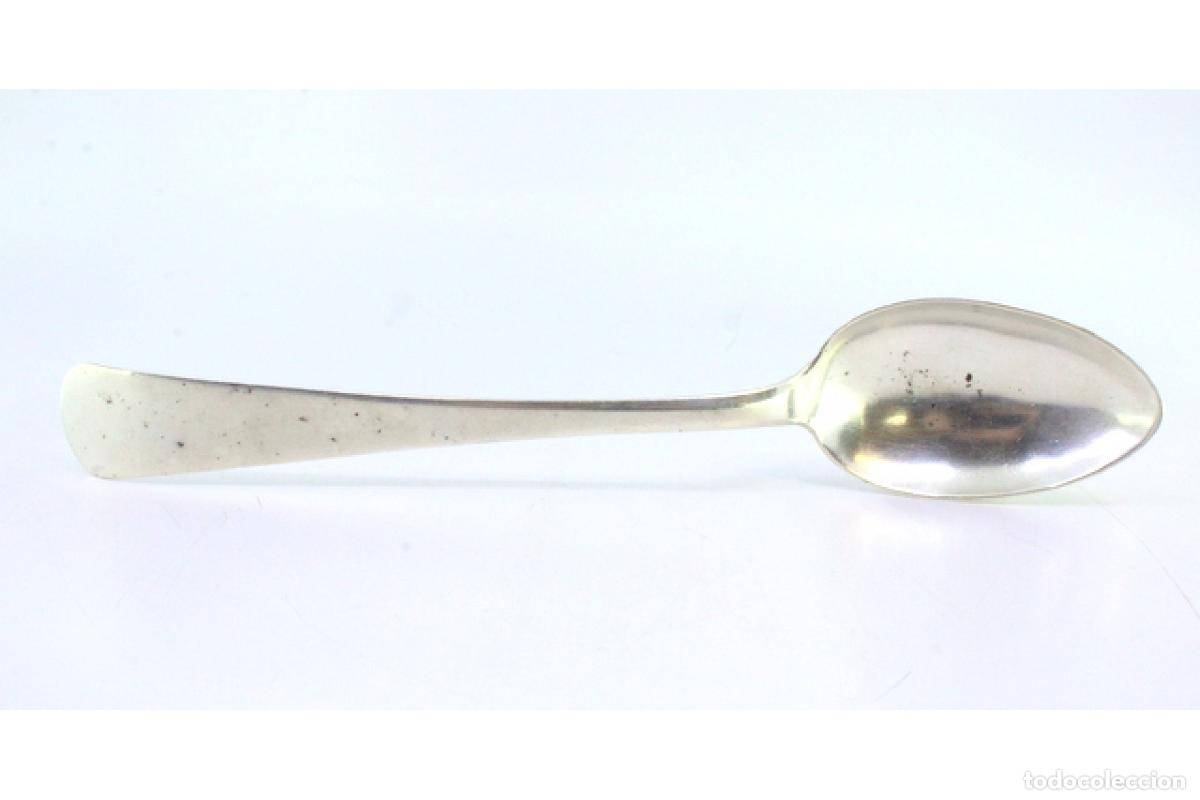 Antig&uuml;edades: Cuchara de plata para servir arroz - Foto 6