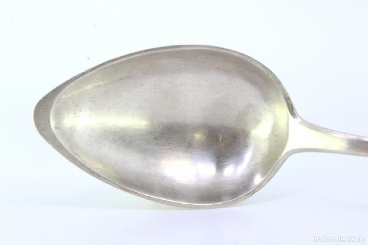 Antig&uuml;edades: Cuchara de plata para servir arroz - Foto 2