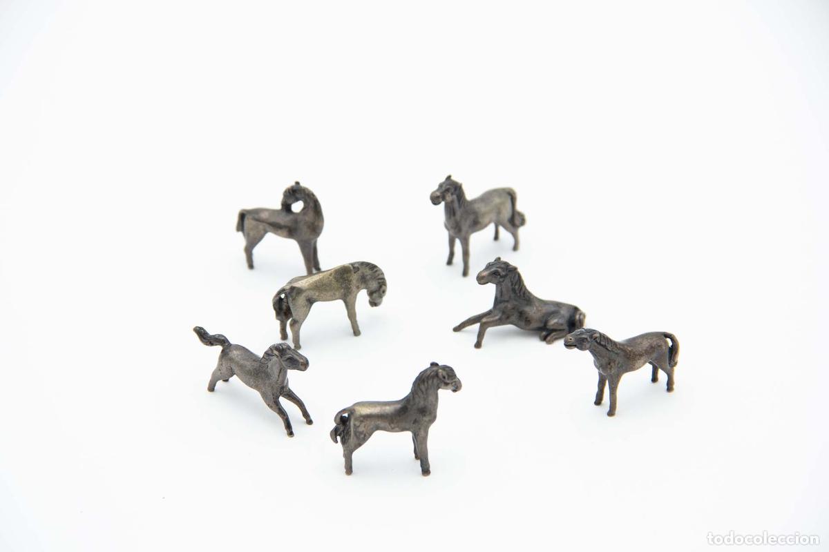 Antig&uuml;edades: Siete caballos de plata - Foto 1