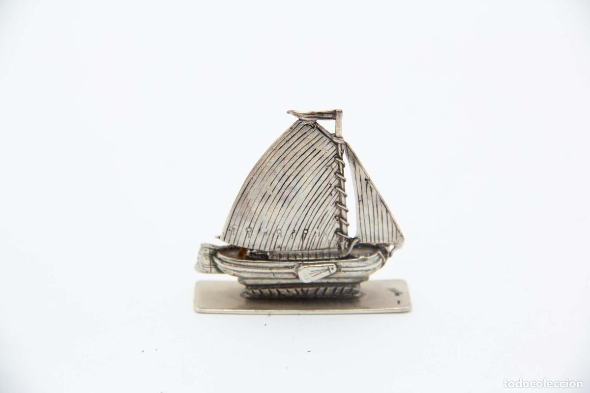 Antig&uuml;edades: Velero de plata - Foto 1