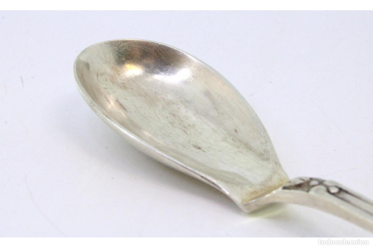 Antig&uuml;edades: Cuchara de plata para servir arroz - Foto 4