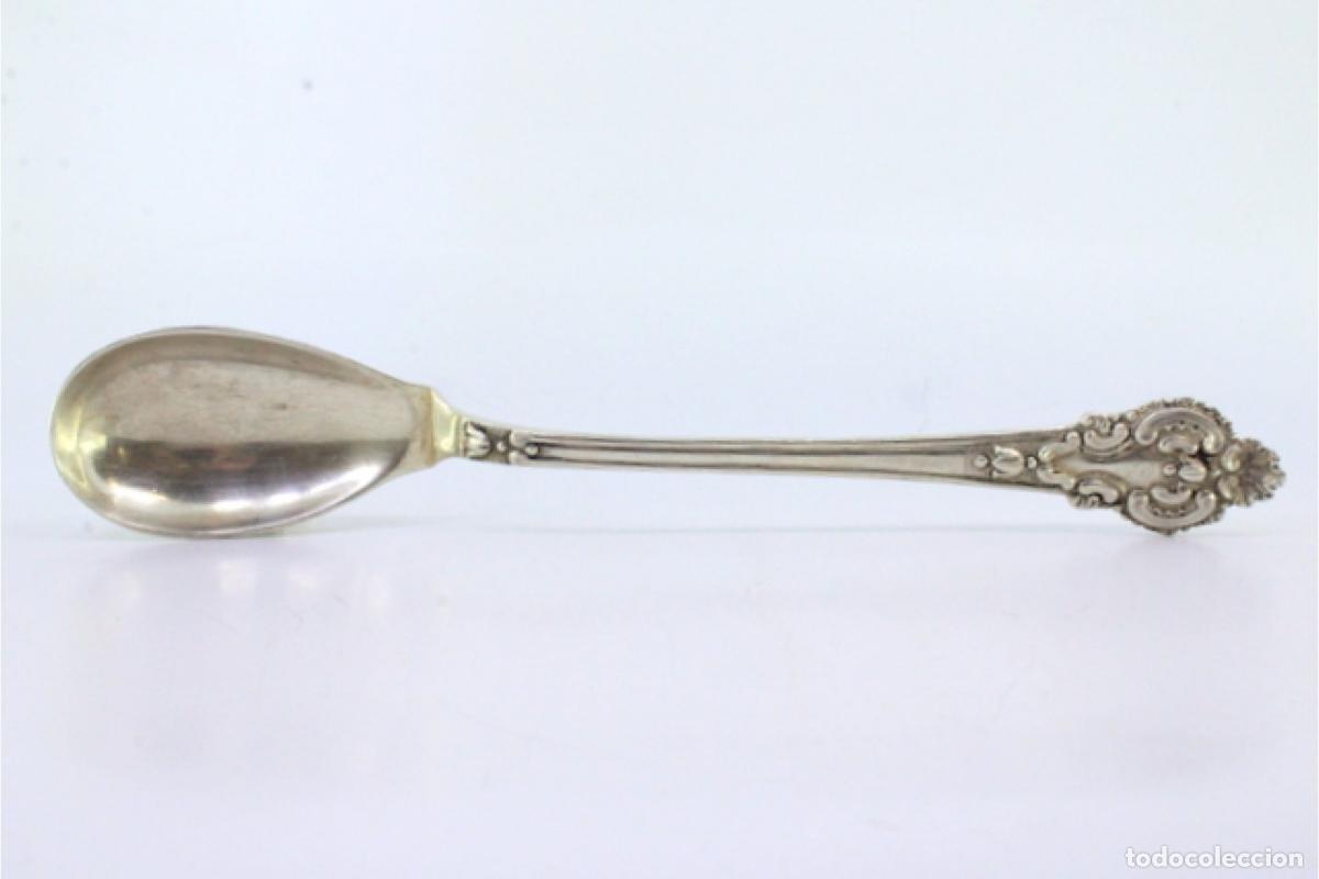 Antig&uuml;edades: Cuchara de plata para servir arroz - Foto 5