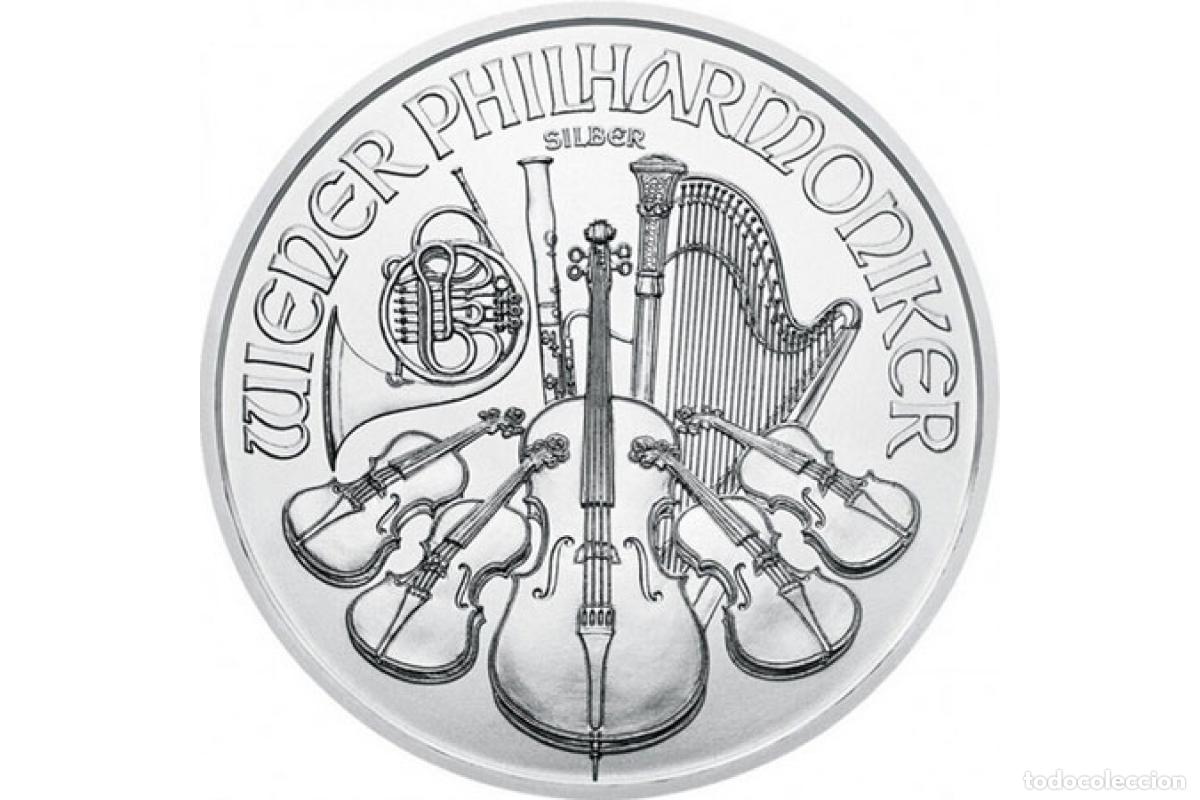 Antig&uuml;edades: Moneda de plata - Filarm&oacute;nica de Viena - 2012 - Foto 1