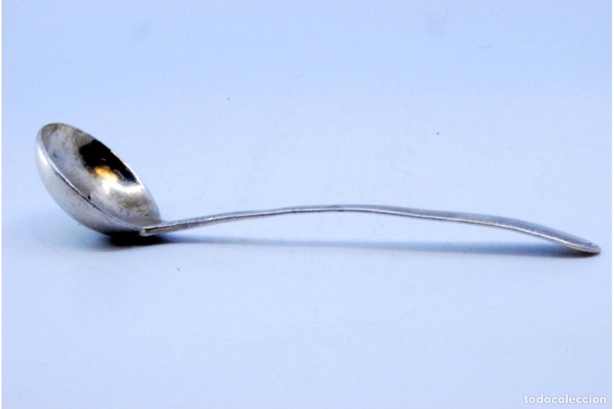 Antig&uuml;edades: cuchara de az&uacute;car de plata - Foto 7