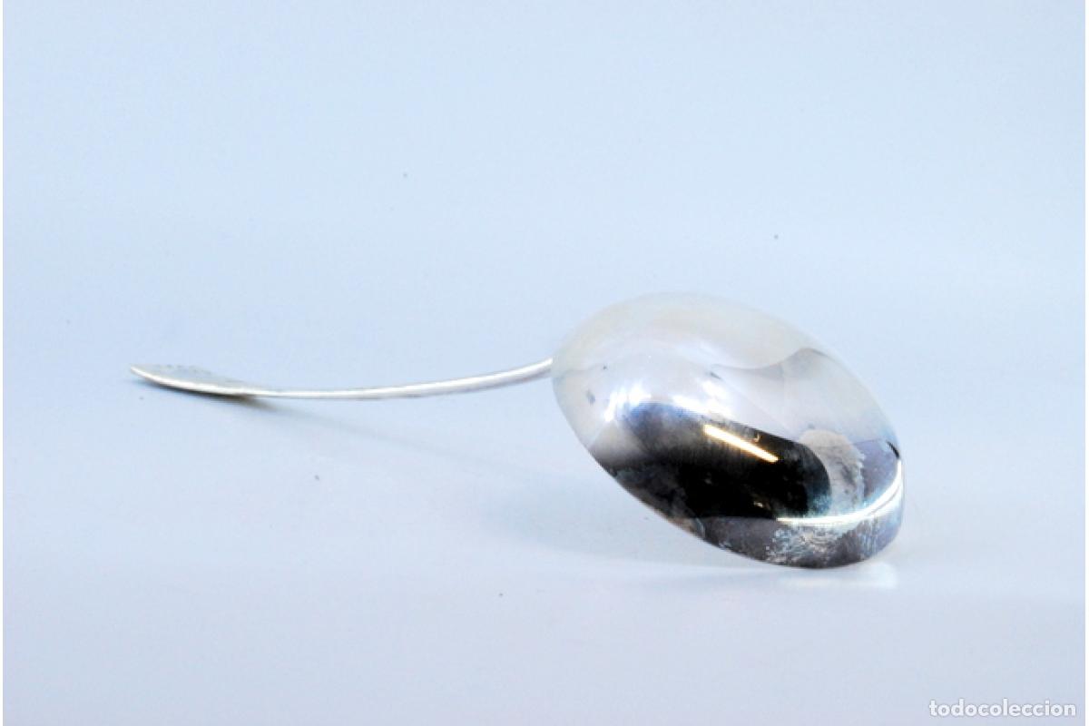 Antig&uuml;edades: Cuchara de plata para servir arroz - Foto 3