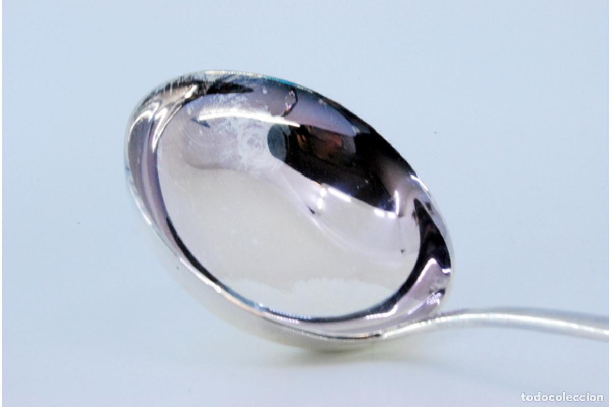 Antig&uuml;edades: Cuchara de plata para servir arroz - Foto 5