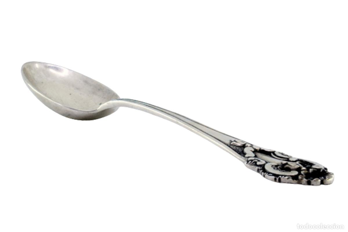 Antig&uuml;edades: Cuchara de plata para servir arroz - Foto 1