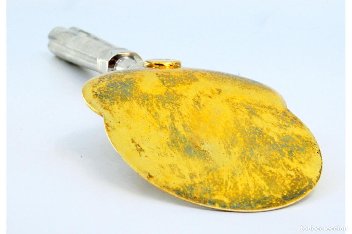 Antig&uuml;edades: esp&aacute;tula para servir pastel de plata - Foto 6