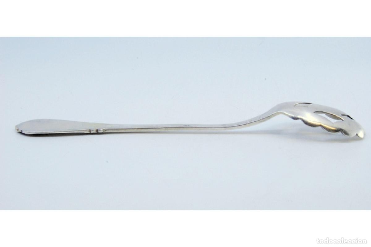 Antig&uuml;edades: cuchara de plata para aceitunas - Foto 7