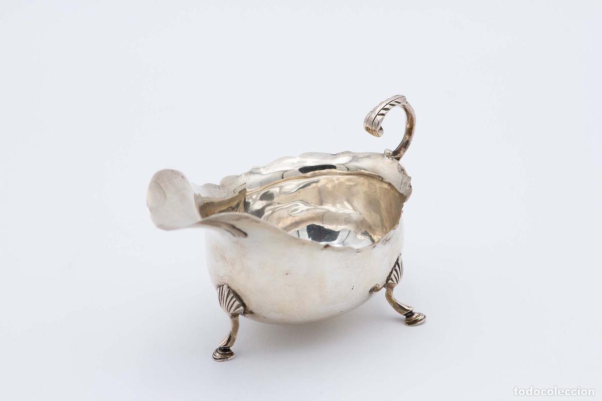 Antig&uuml;edades: salsera de plata - Foto 2