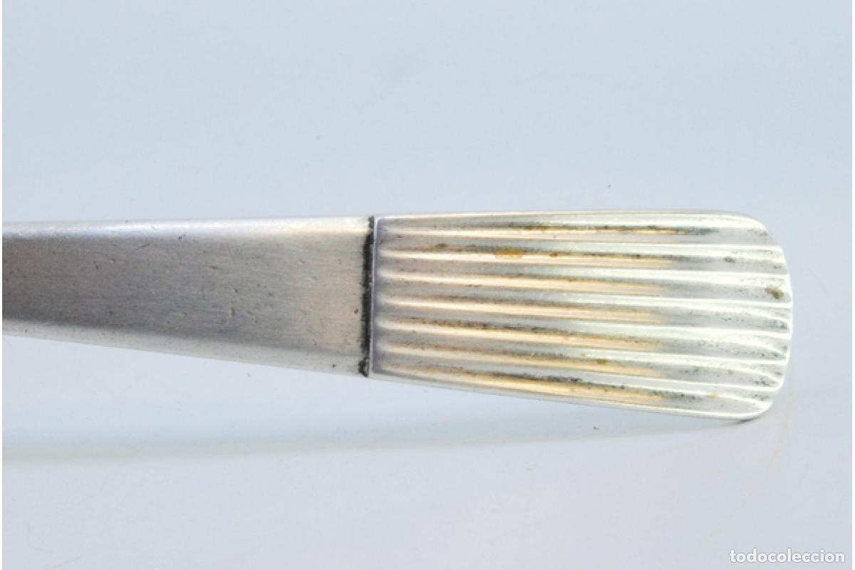 Antig&uuml;edades: Cuchara de plata para servir arroz - Foto 2