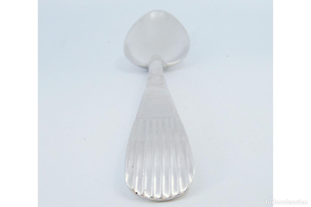 Antig&uuml;edades: Cuchara de plata para servir arroz - Foto 5