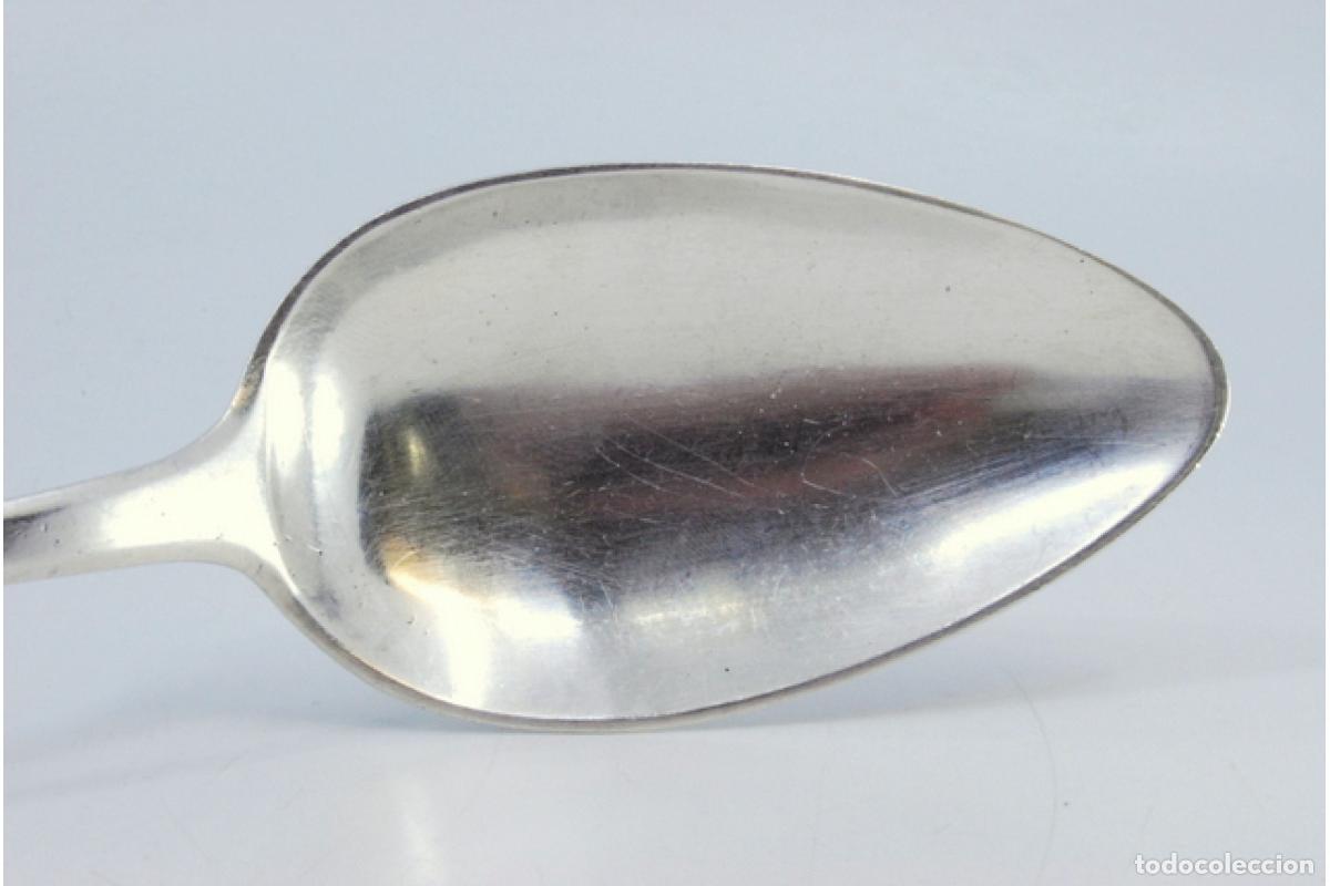 Antig&uuml;edades: Cuchara de plata para servir arroz - Foto 7