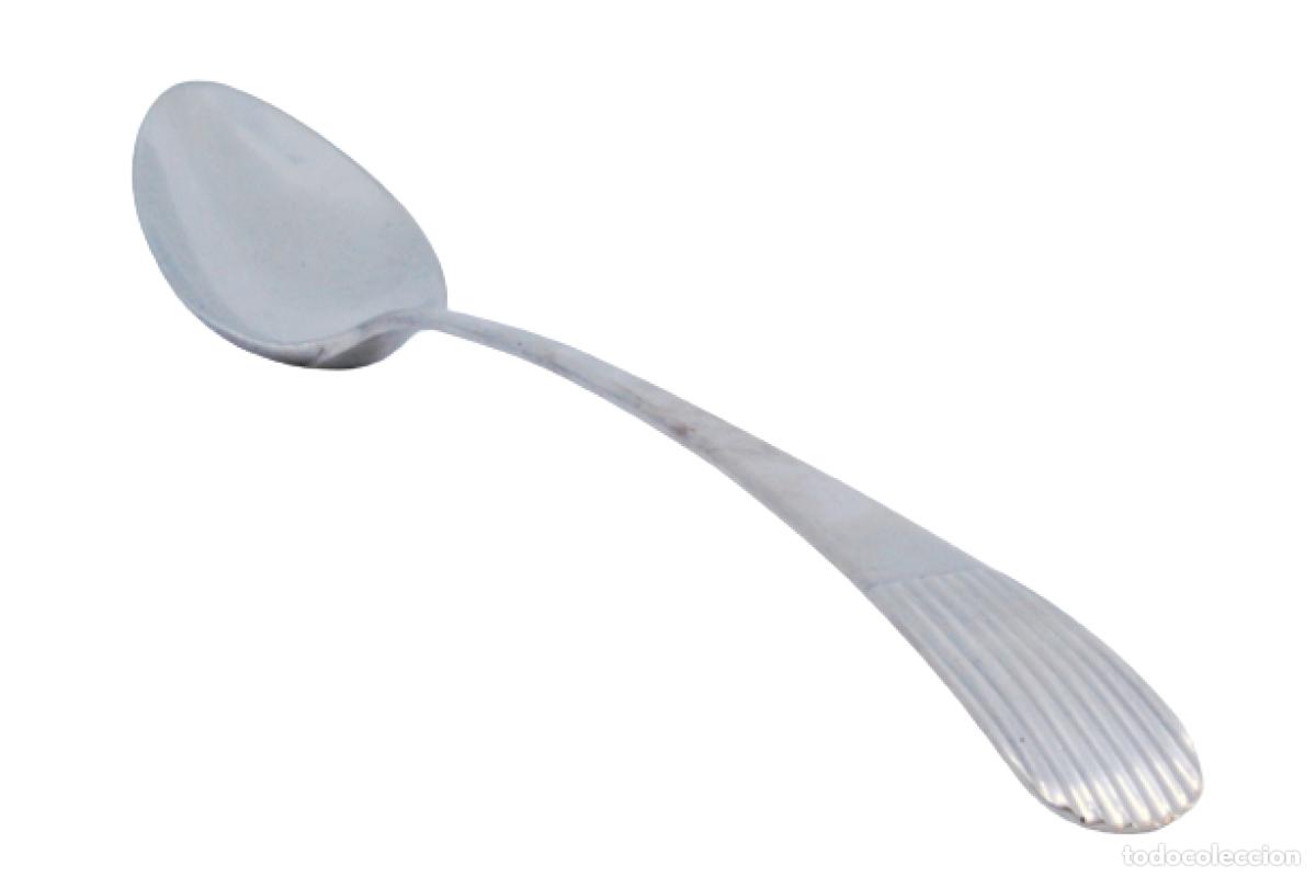 Antig&uuml;edades: Cuchara de plata para servir arroz - Foto 1