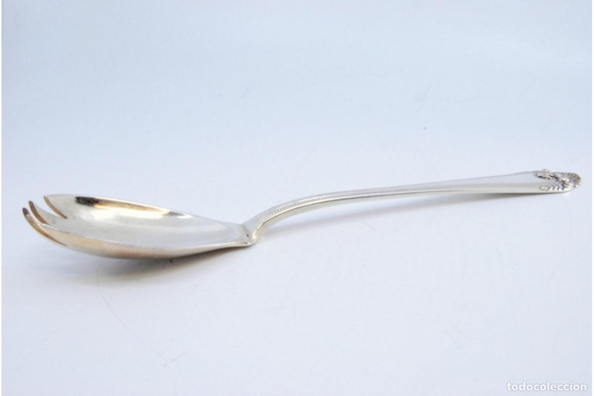 Antig&uuml;edades: cuchara de espagueti de plata - Foto 2