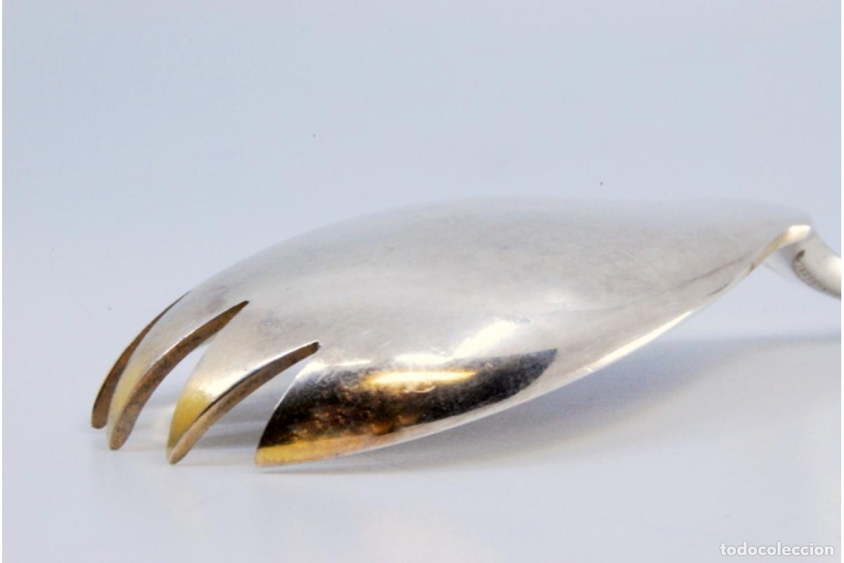 Antig&uuml;edades: cuchara de espagueti de plata - Foto 5