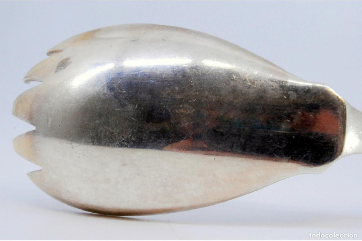 Antig&uuml;edades: cuchara de espagueti de plata - Foto 6