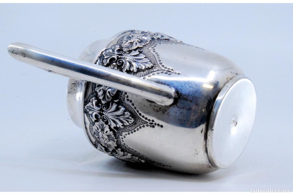 Antig&uuml;edades: tetera de plata - Foto 5