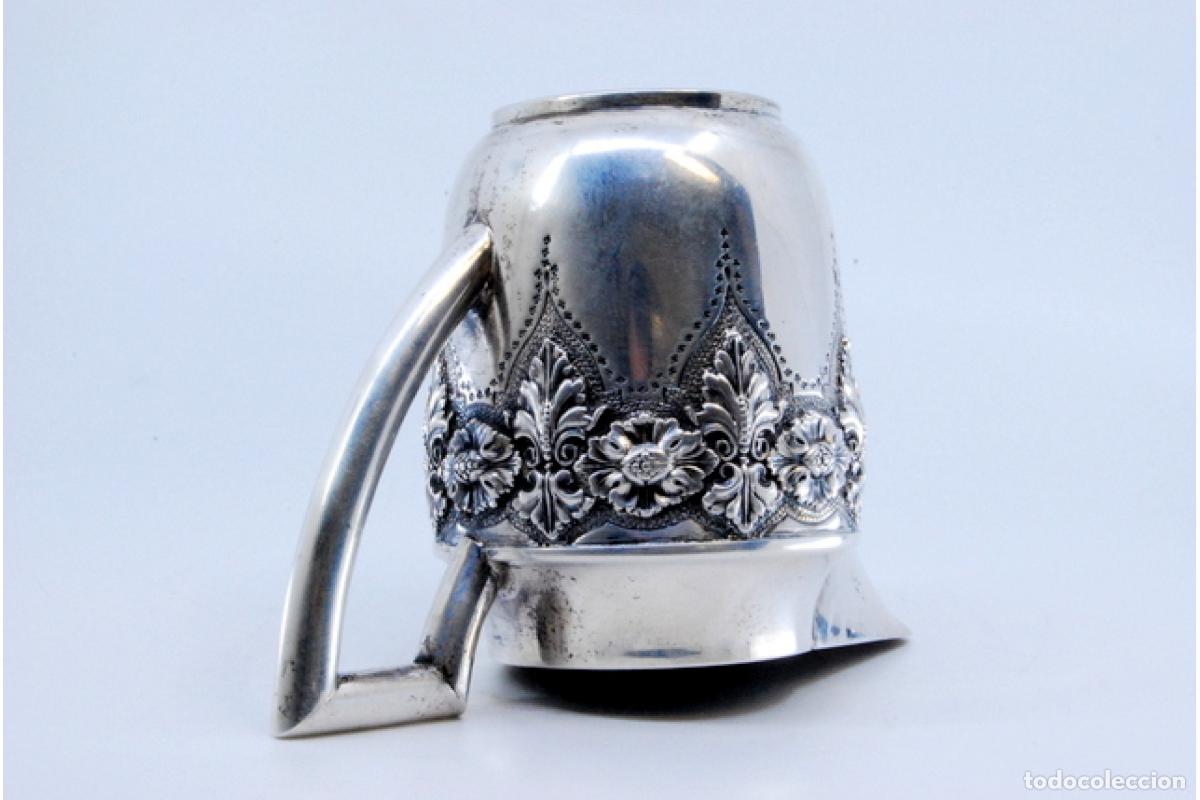 Antig&uuml;edades: tetera de plata - Foto 6