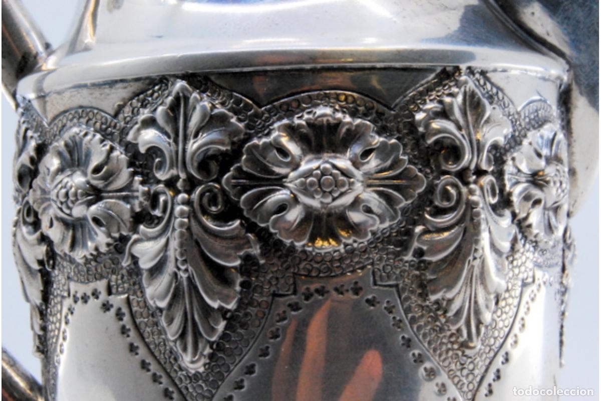 Antig&uuml;edades: tetera de plata - Foto 9