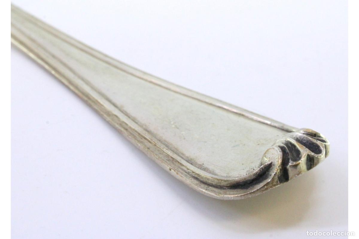 Antig&uuml;edades: cuchara de espagueti de plata - Foto 3