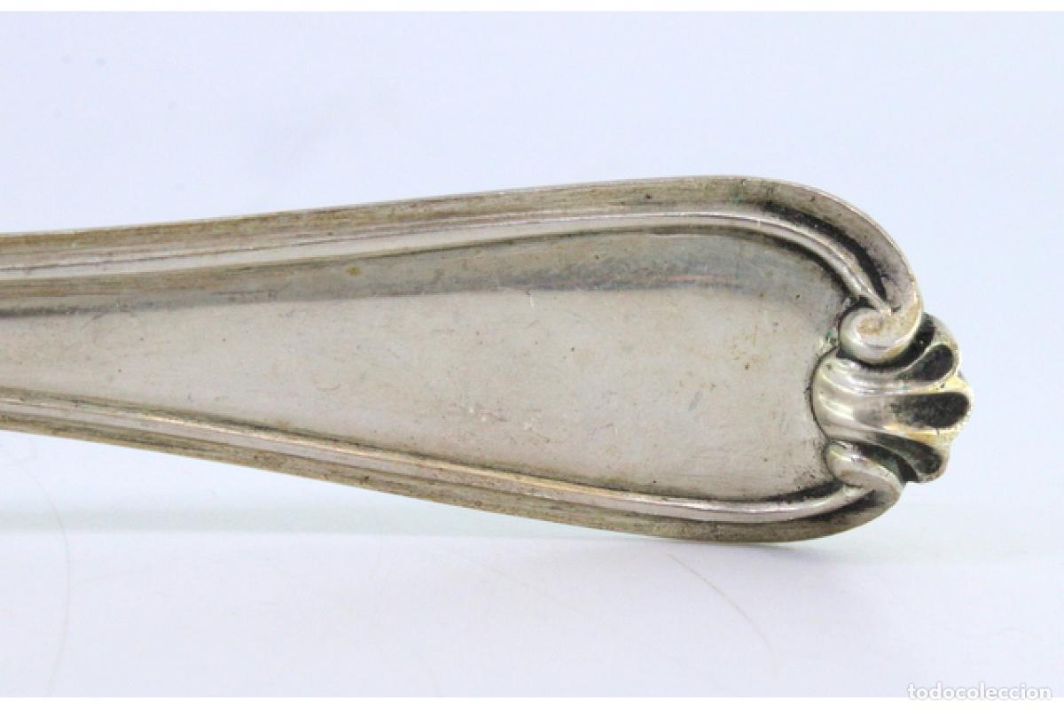 Antig&uuml;edades: cuchara de espagueti de plata - Foto 4