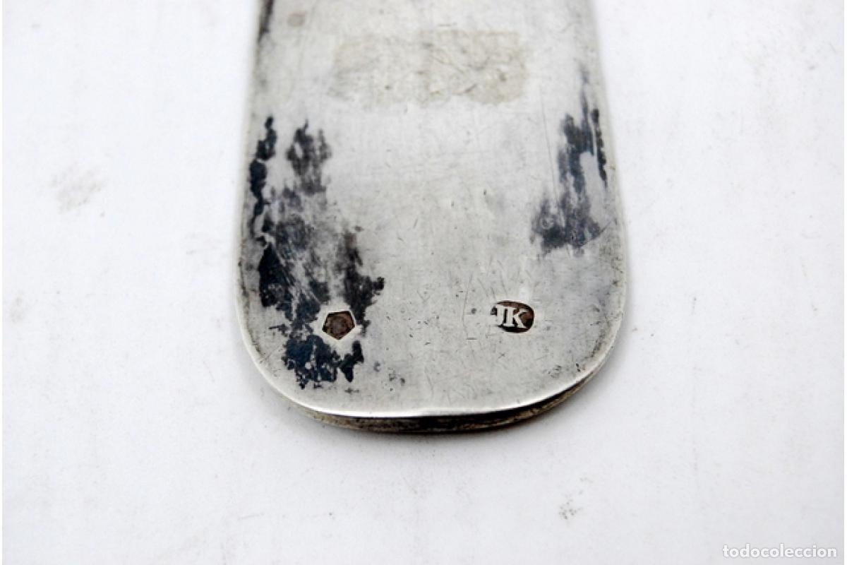 Antig&uuml;edades: Cuchar&oacute;n de sopa de plata - Foto 3