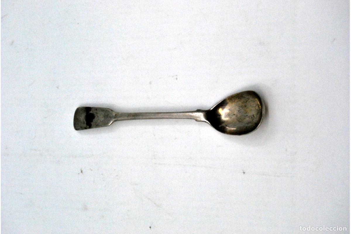 Antig&uuml;edades: cucharas de az&uacute;car de plata - Foto 4