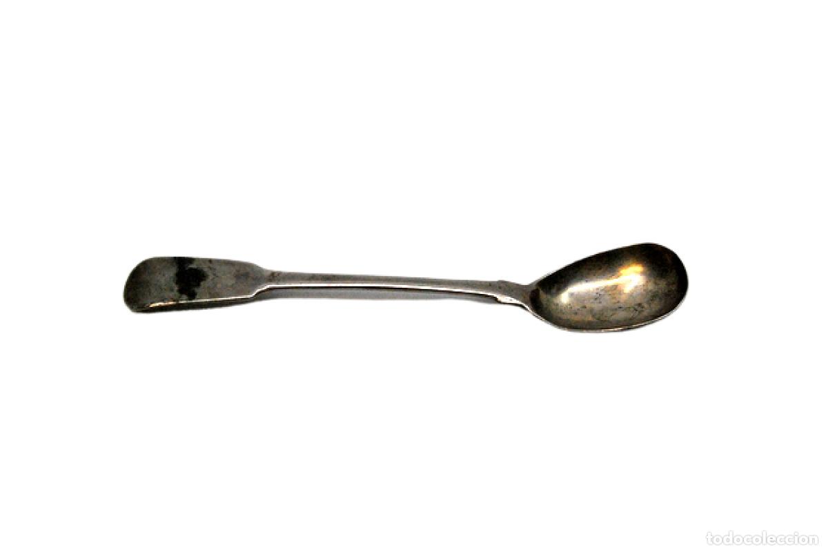 Antig&uuml;edades: cucharas de az&uacute;car de plata - Foto 1