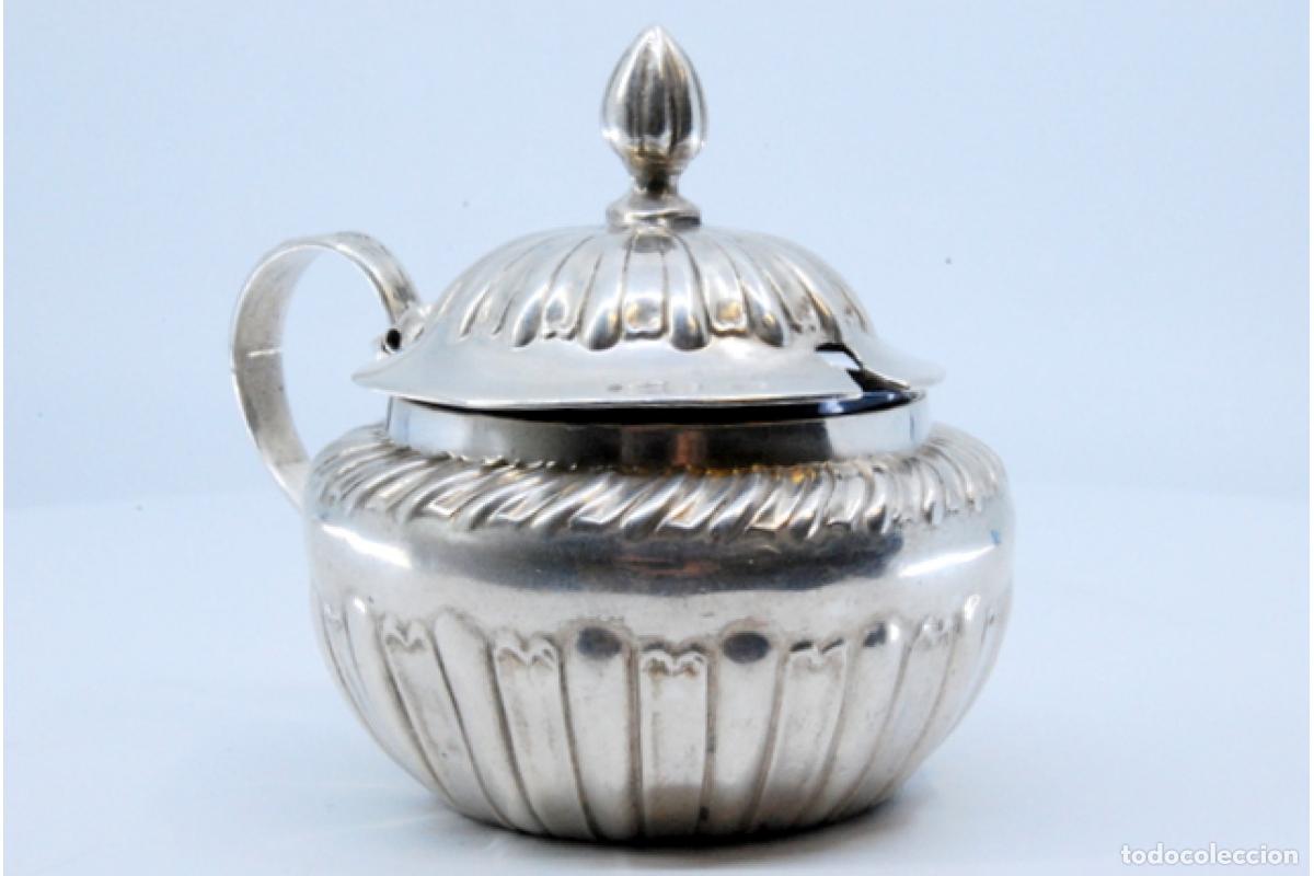 Antig&uuml;edades: mostacera de plata - Foto 2