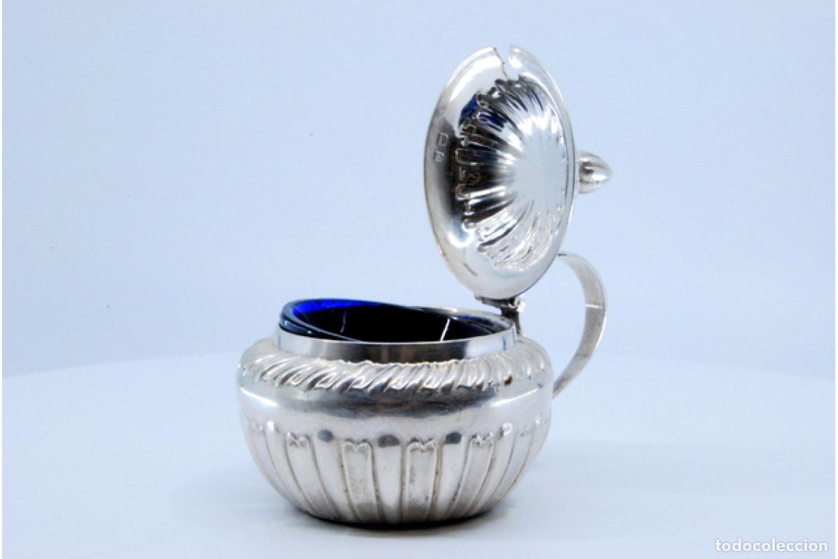 Antig&uuml;edades: mostacera de plata - Foto 3