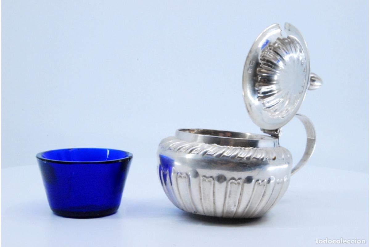 Antig&uuml;edades: mostacera de plata - Foto 6