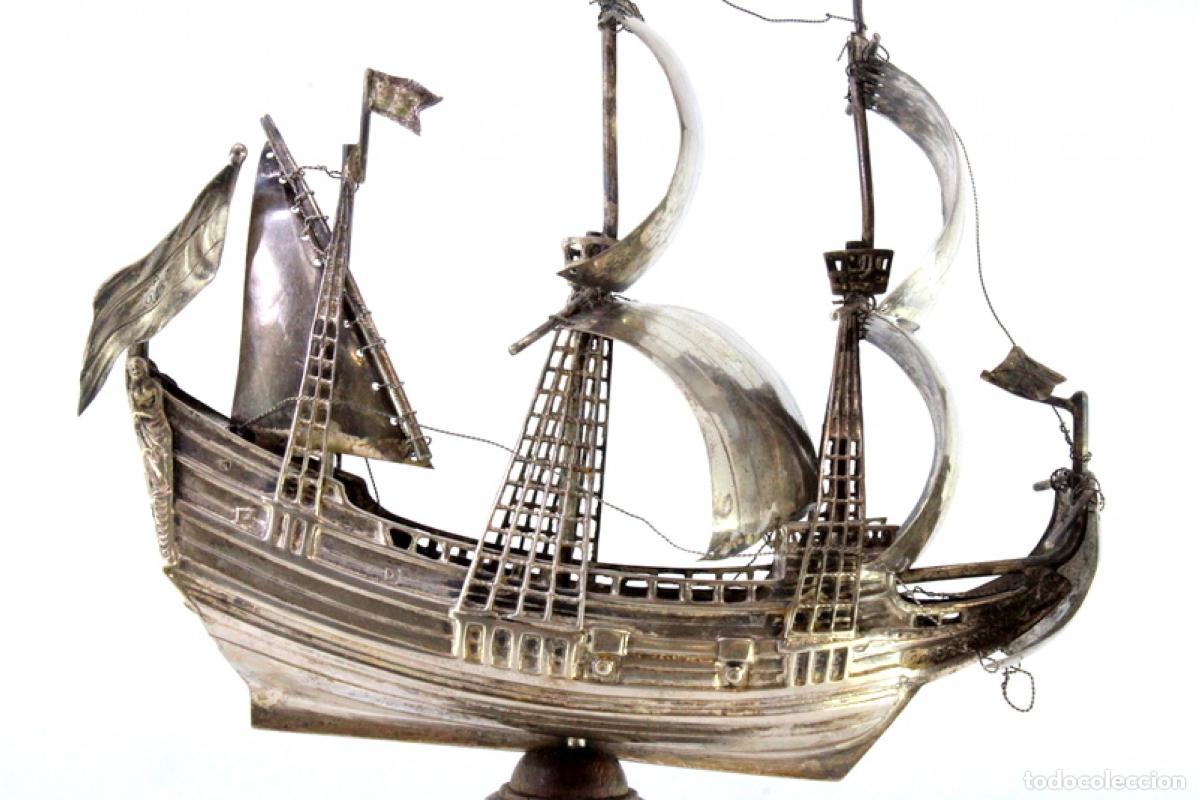 Antig&uuml;edades: Barco de plata - Foto 2