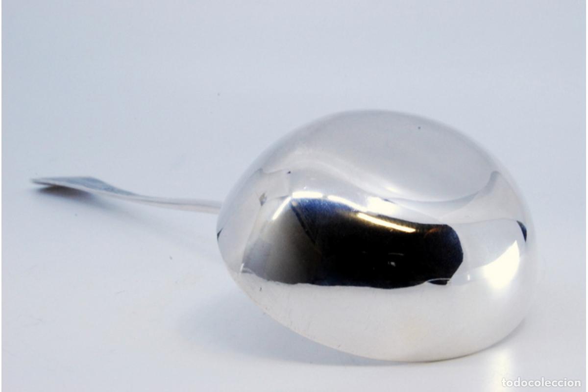 Antig&uuml;edades: Cuchar&oacute;n de sopa de plata - Foto 5